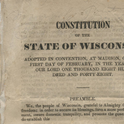 A New Constitutional Convention For Wisconsin? Wisconsin Public Radio